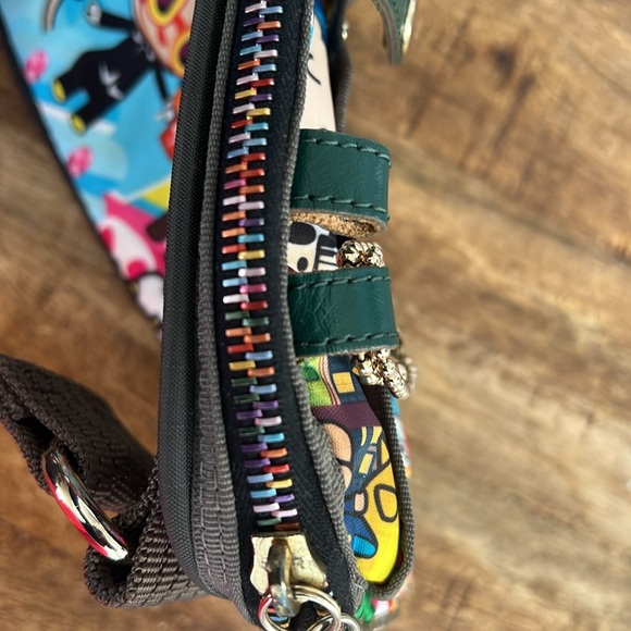 TOKIDOKI x LE SPORT SAC CELEBRAZIONE CAREZZA 2009 NYLON HIP BELT BAG FANNY PACK - Picture 5 of 5